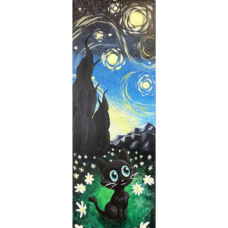 Starry Night Kitty